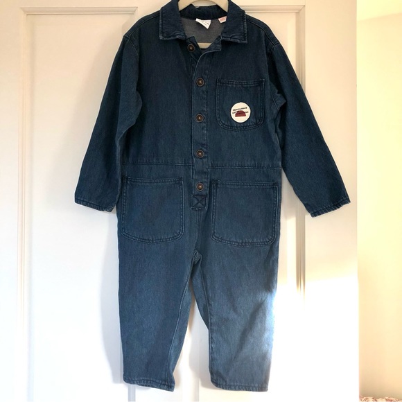 Zara kids denim jumpsuit - Picture 1 of 4